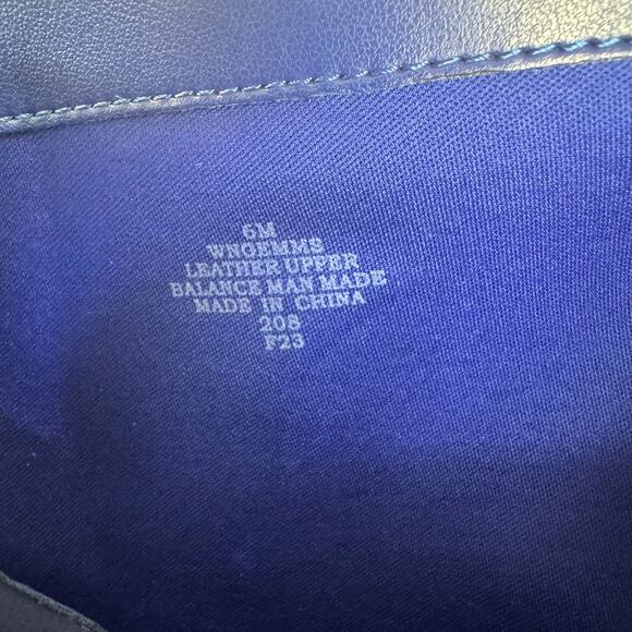 NINE WEST GEMMS FOLD OVER POINTED TOE HEELED BOOTIES IN BLUE NWOB WOMEN'S SIZE 6 - Picture 10 of 11